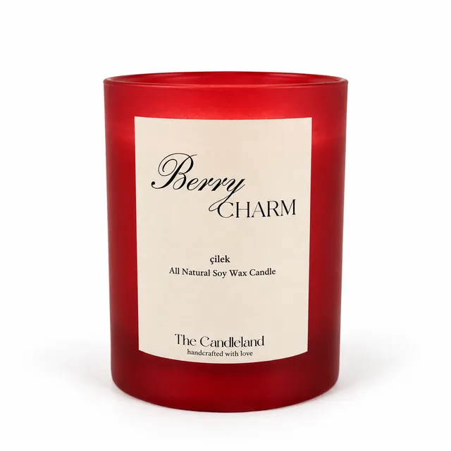 Berry Charm Buzlu Bardak Mum