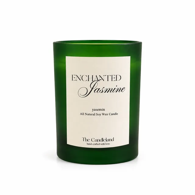 Enchanted Jasmine Buzlu Bardak Mum