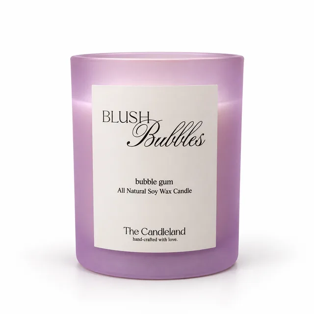 Blush Bubbles Buzlu Bardak Mum