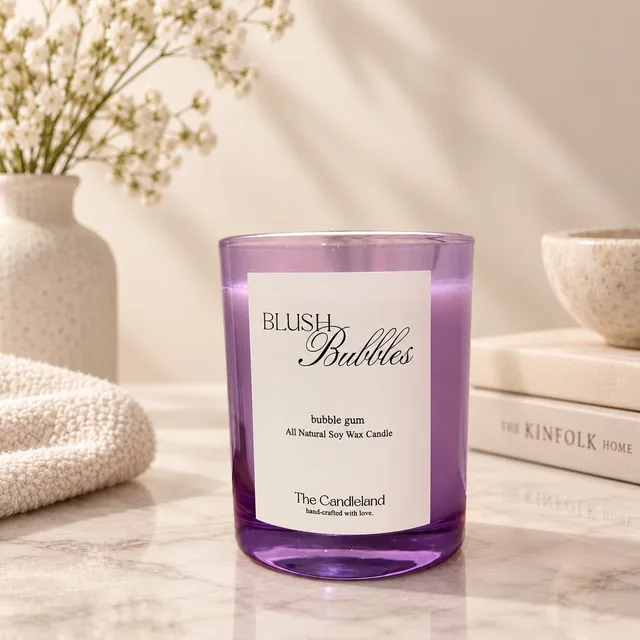 Blush Bubbles Cam Bardak Mum