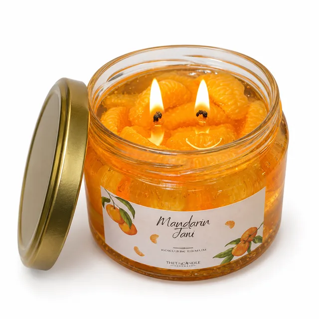 Mandalina Reçeli Jel Mum
